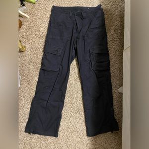 Size 12 American Eagle black cargos